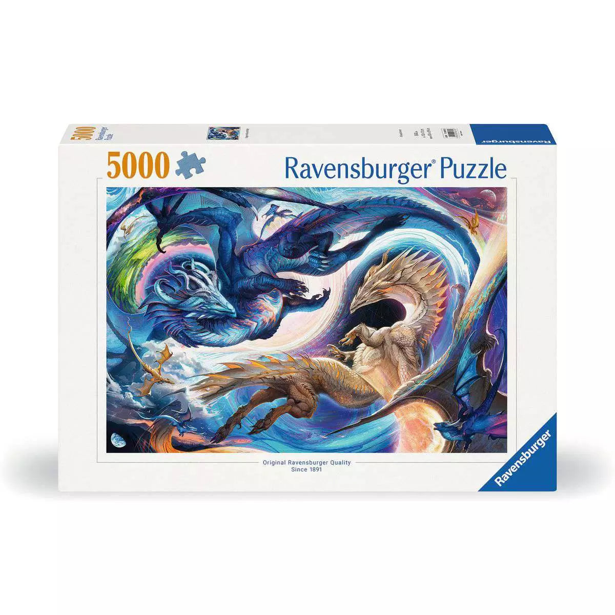 Dragon Day and Night 5000 Piece Puzzle