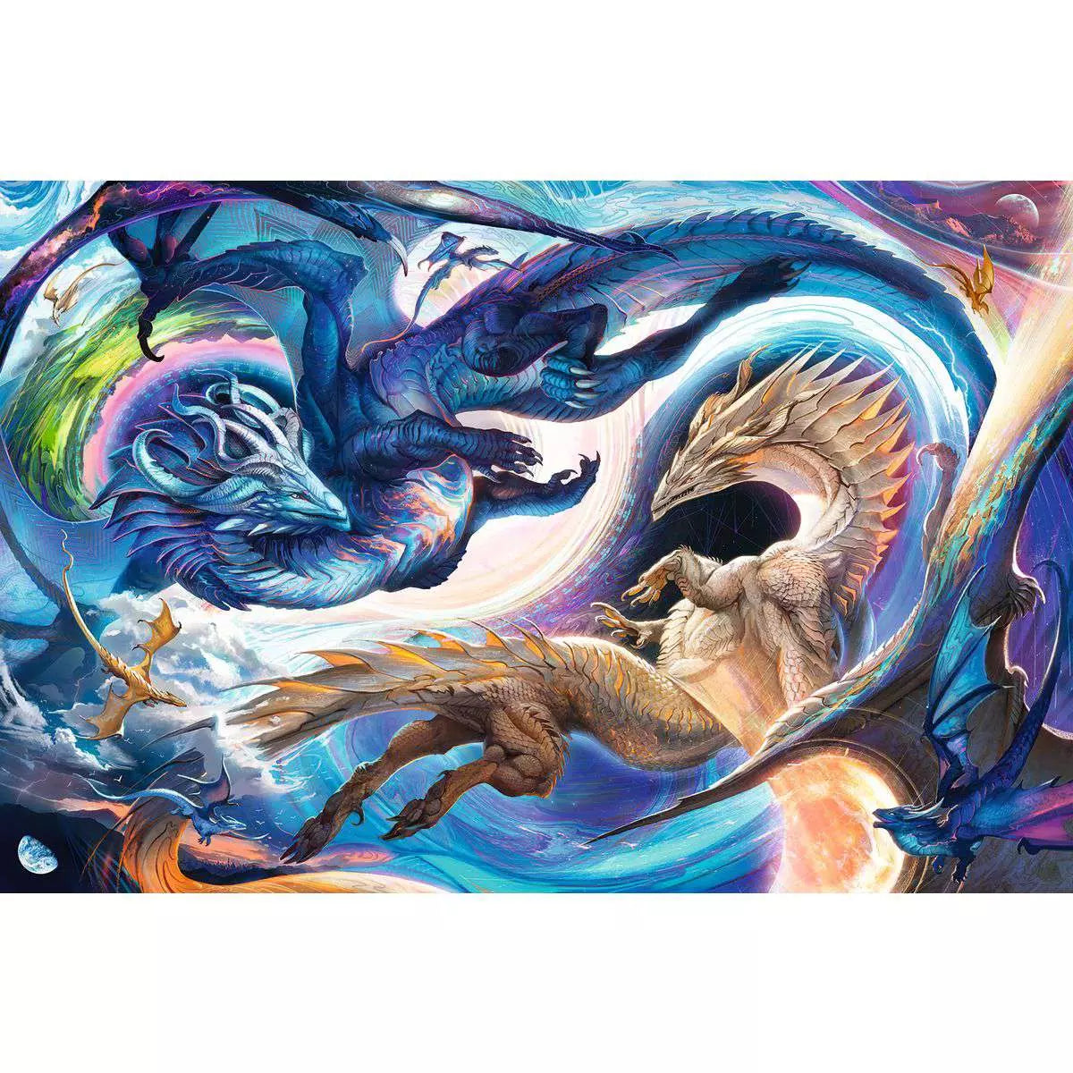 Dragon Day and Night 5000 Piece Puzzle