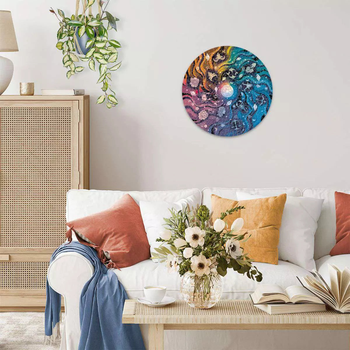 Circle of Colors: Astrology 500 Piece Round Puzzle