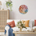 Seashells Circle of Color 500 Piece Round Puzzle