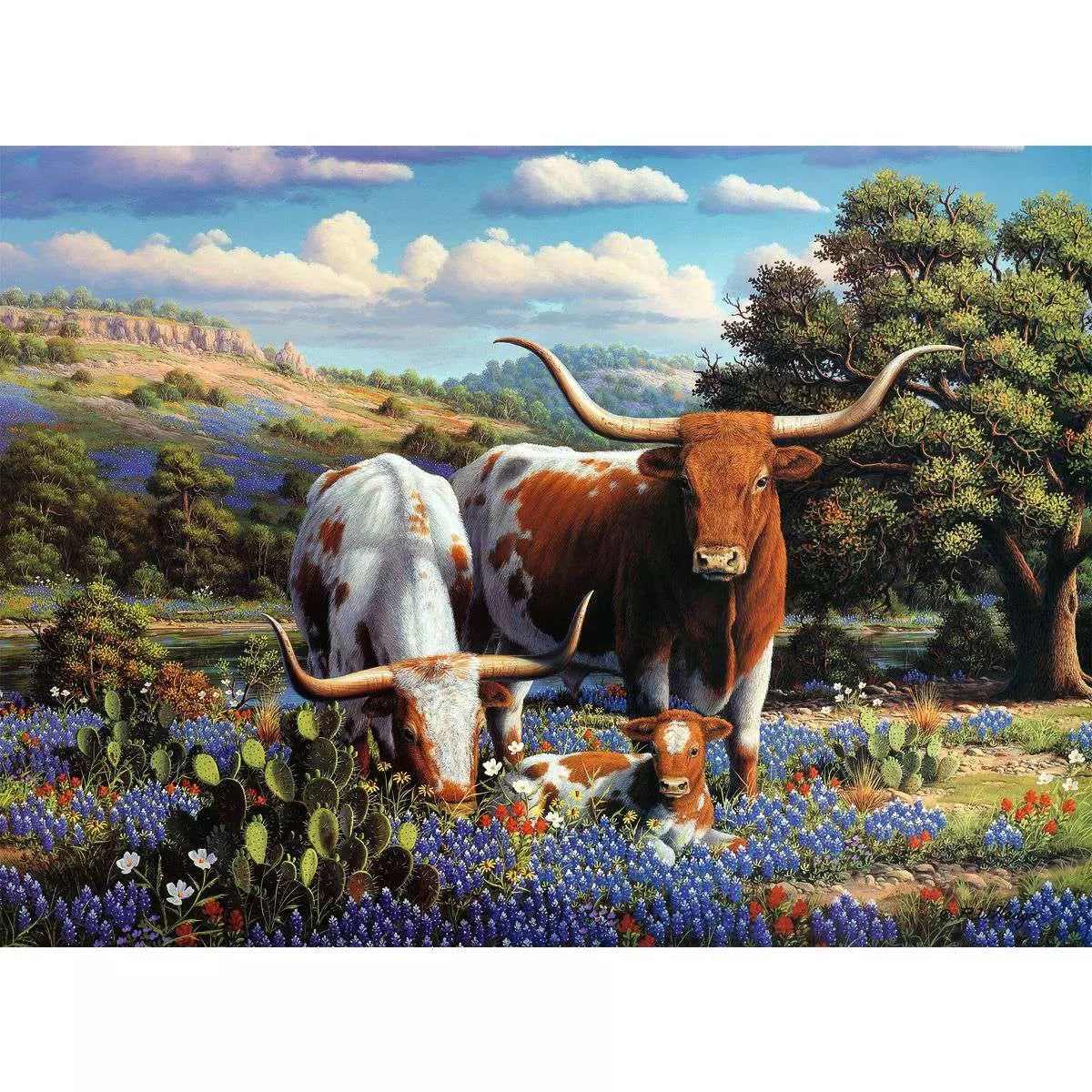 RAV Loving Longhorns 500 Piece Puzzle