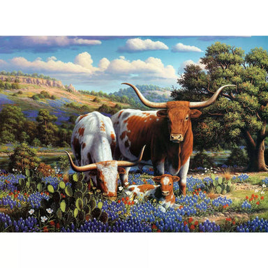 RAV Loving Longhorns 500 Piece Puzzle