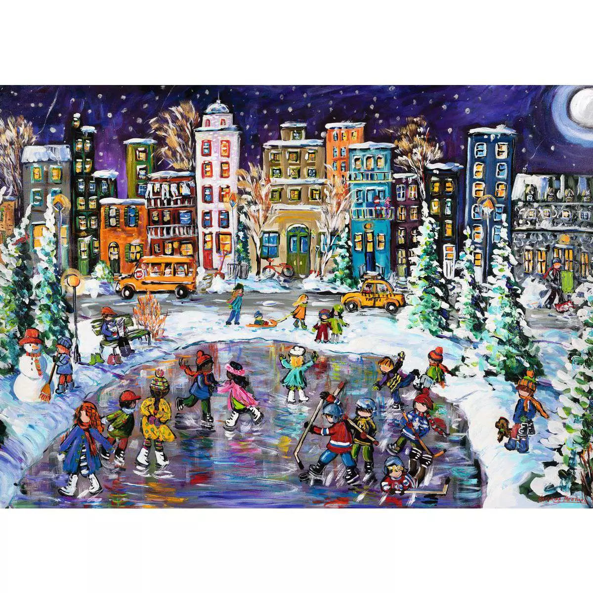 Canadian Collection: Canadian City Lights 1000 Piece Puzzle