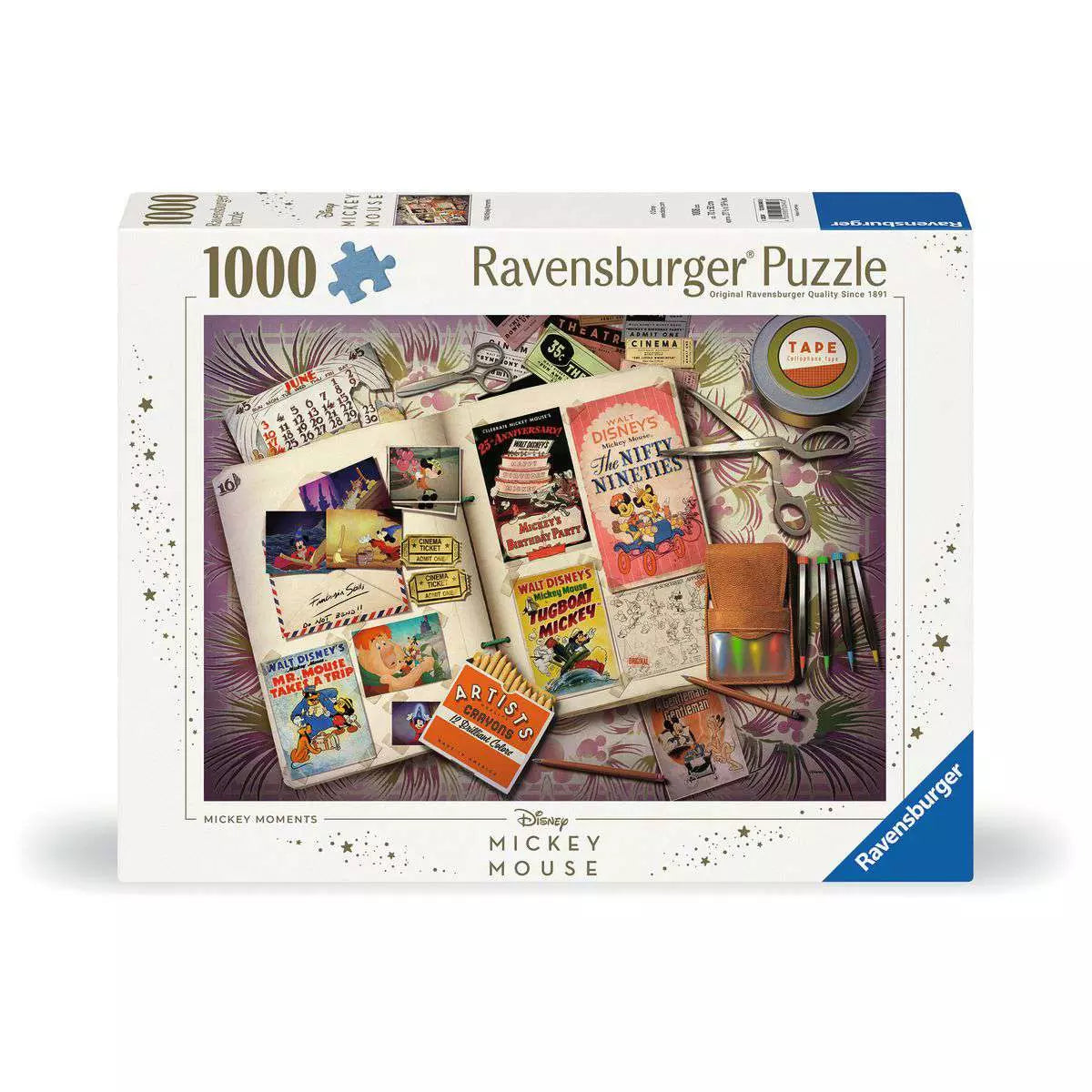 Disney 1940 Mickey Moments 1000 Piece Puzzle