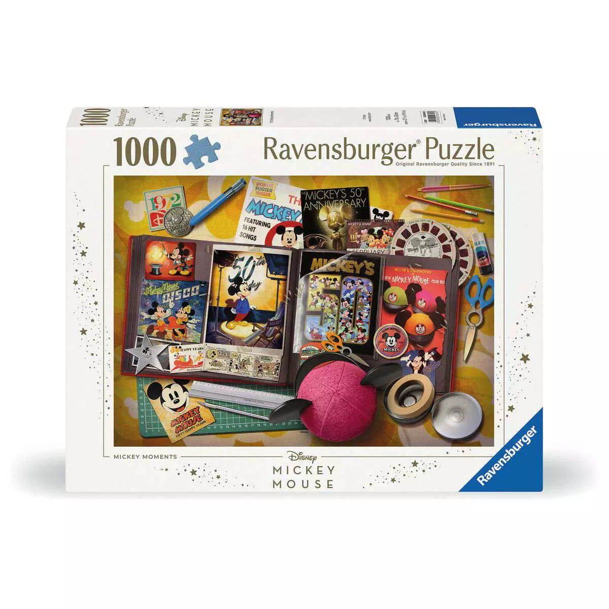 Disney 1970 Mickey Moments 1000 Piece Puzzle