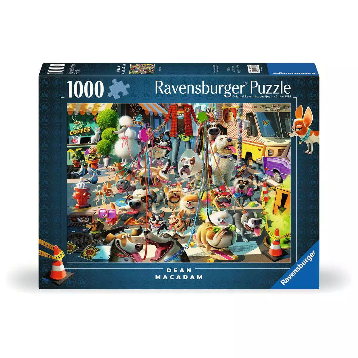 The Dog Walker 1000 Piece Puzzle
