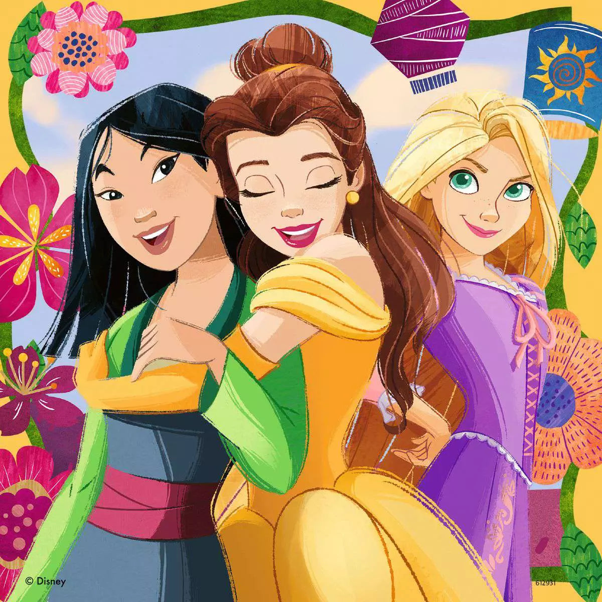 Disney Princess: Girl Power! 3x49 Piece Puzzles