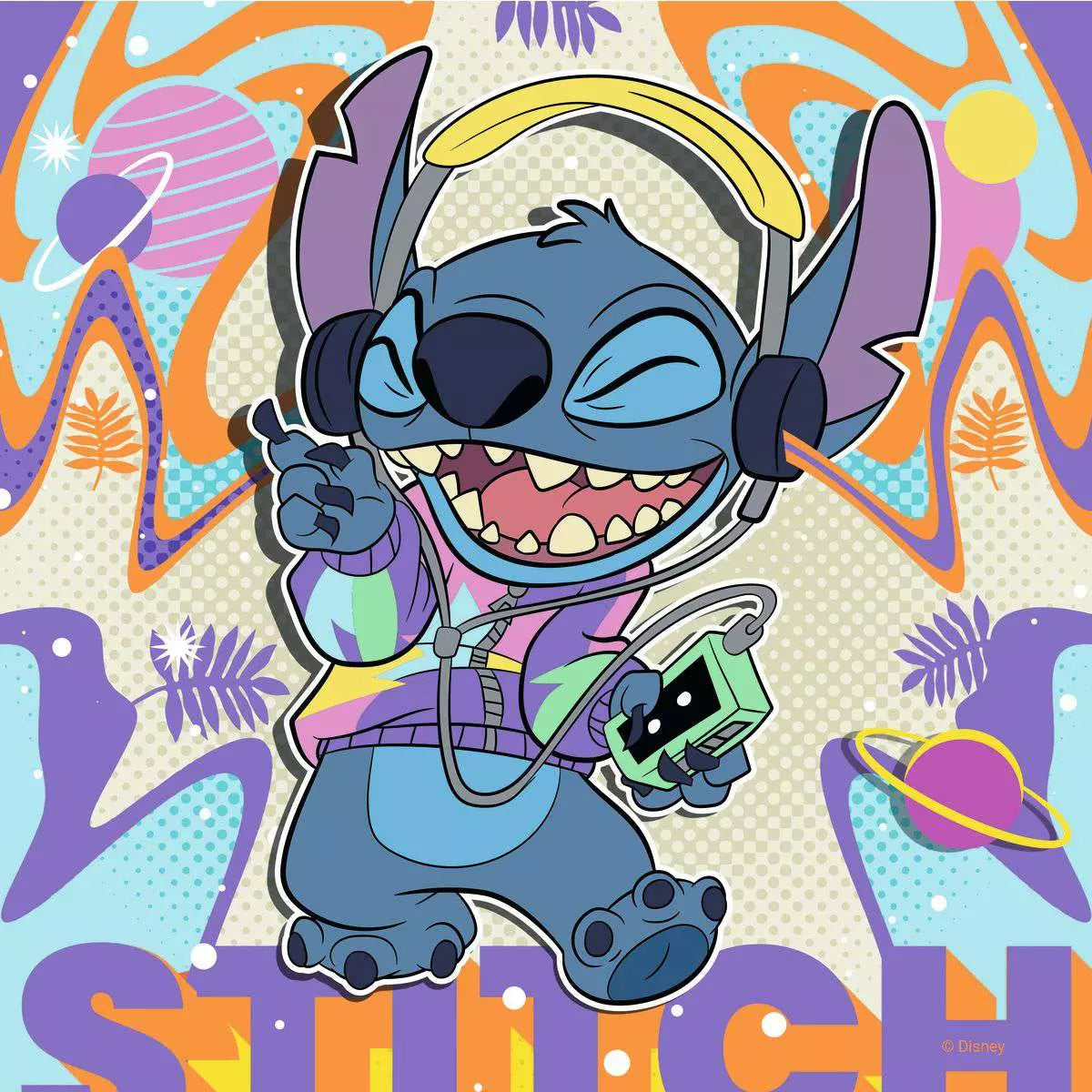 Disney Stitch Play The Day Away 3x49 Piece Puzzles