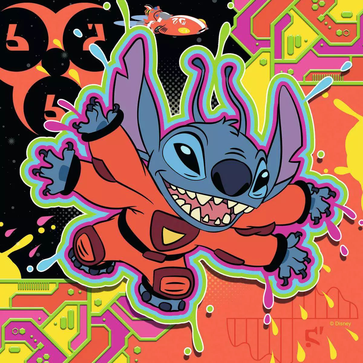 Disney Stitch Play The Day Away 3x49 Piece Puzzles