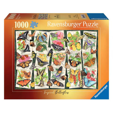 Tropical Butterflies 1000 Piece Puzzle