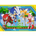 Knuckles, Sonic, Tails, and Amy 100 Piece Sonic The Hedgehog Puzzle
