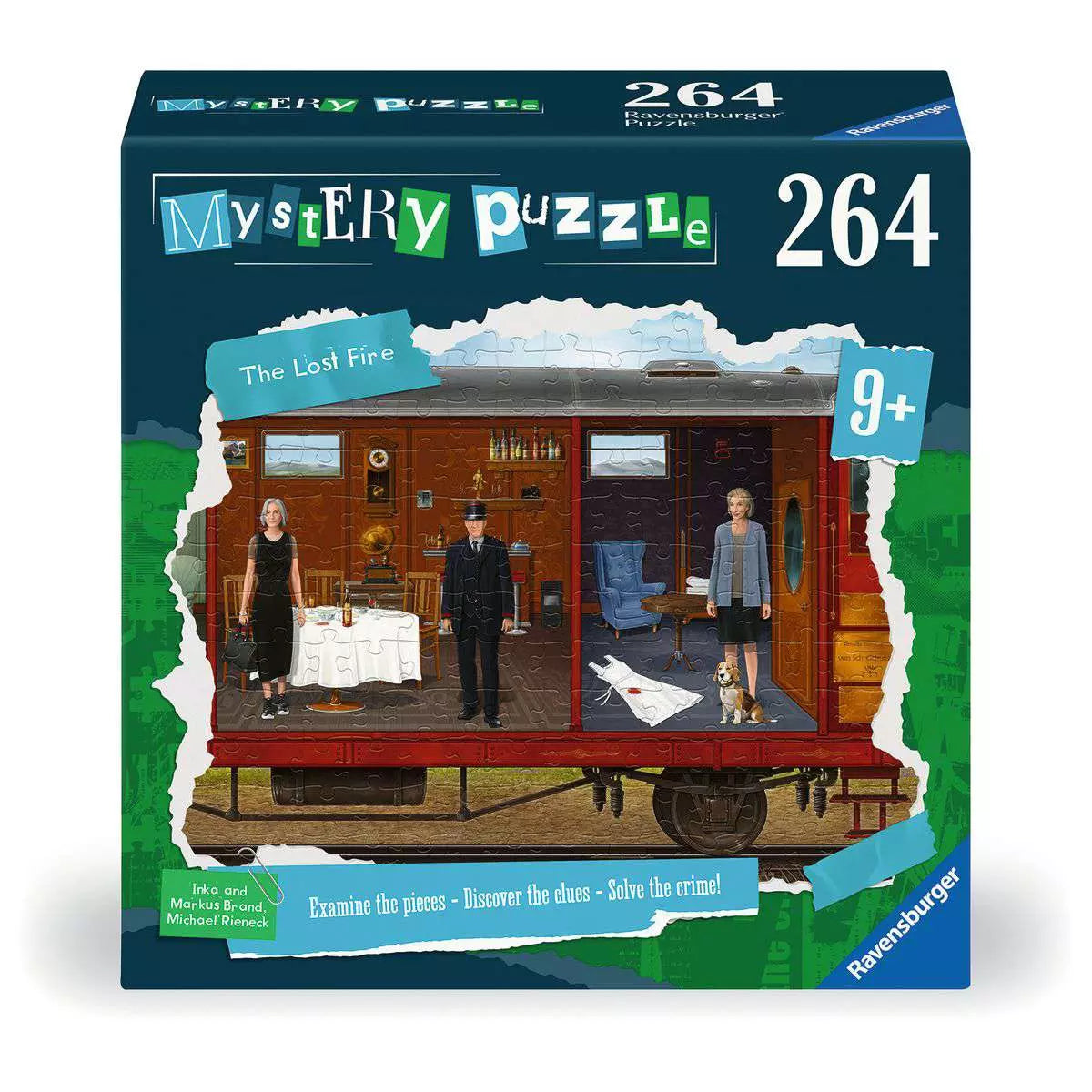 Mystery Puzzle: The Lost Fire 264 Piece Puzzle