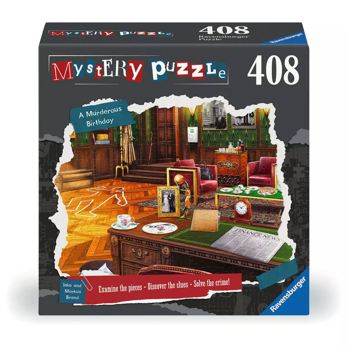 RAV Mystery Puzzle: A Murderous Birthday 408 Piece Puzzle
