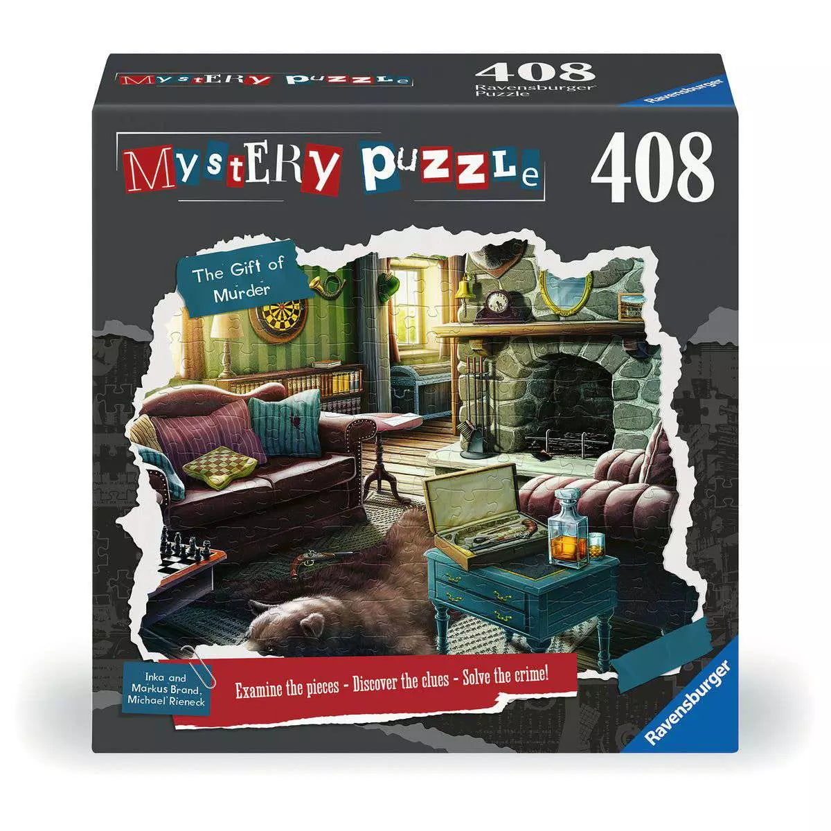 Mystery Puzzle: The Gift of Murder 408 Piece Puzzle