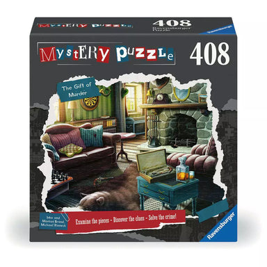 Mystery Puzzle: The Gift of Murder 408 Piece Puzzle
