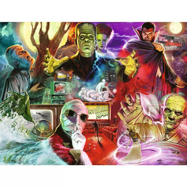 Universal Monsters 2000 Piece Puzzle