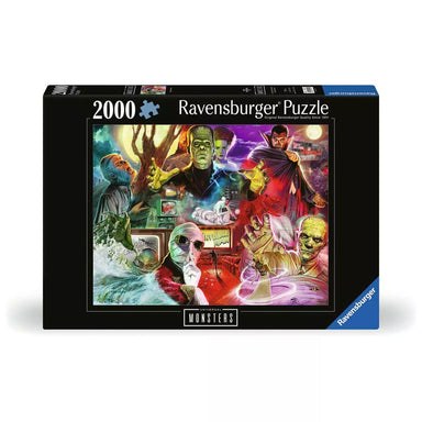 Universal Monsters 2000 Piece Puzzle