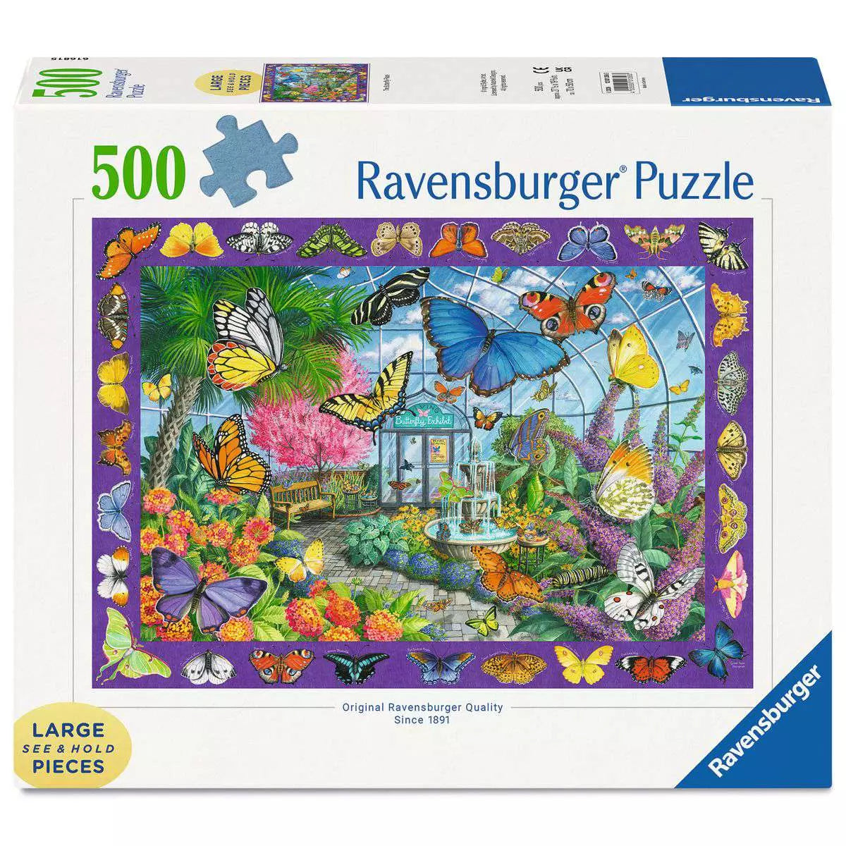 Butterfly Place 500 Piece Large Format Puzzle