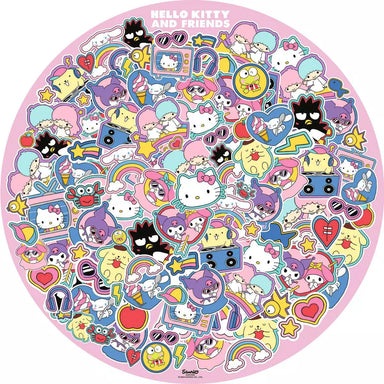 RAV Hello Kitty and Friends 500 Piece Round Puzzle