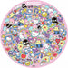RAV Hello Kitty and Friends 500 Piece Round Puzzle
