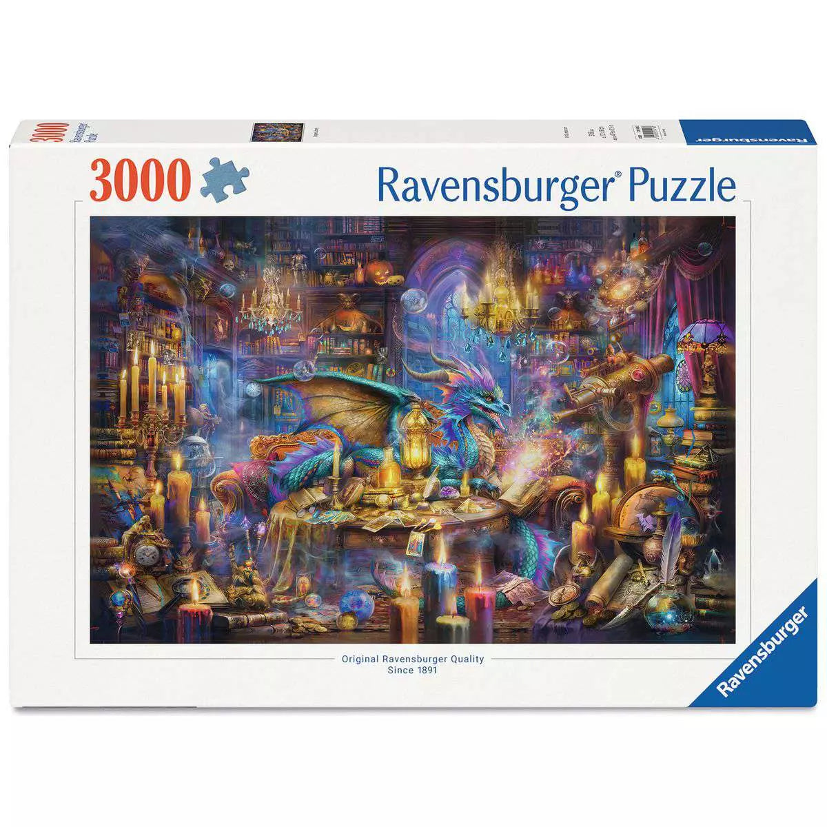 Dragon's Library 3000 Piece Puzzle