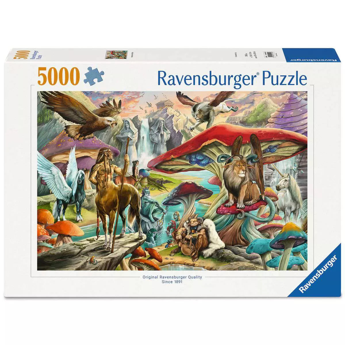 Mushrooms & Myths 5000 Piece Puzzle