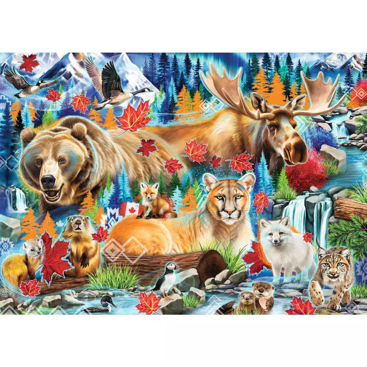 Canadian Collection: Wild Canada 1000 Piece Puzzle