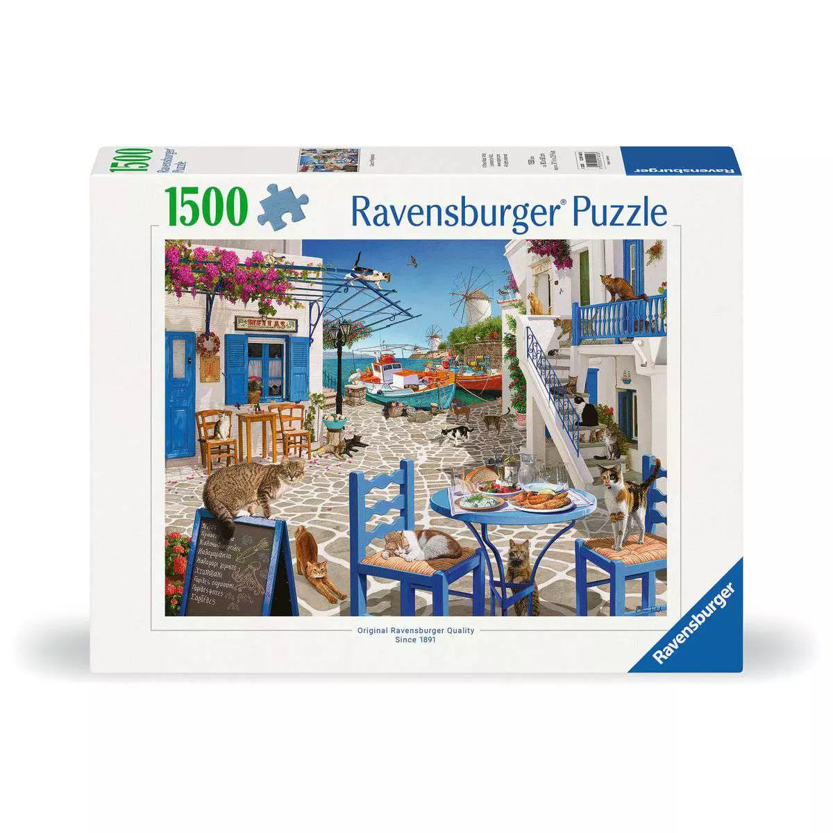 Cats of Mykonos 1500 Piece Puzzle