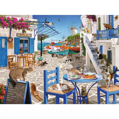 Cats of Mykonos 1500 Piece Puzzle