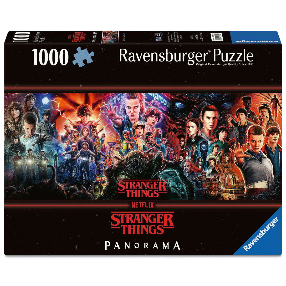 Stranger Things: See You on the Other Side 1000 Piece Panoramic Puzzle