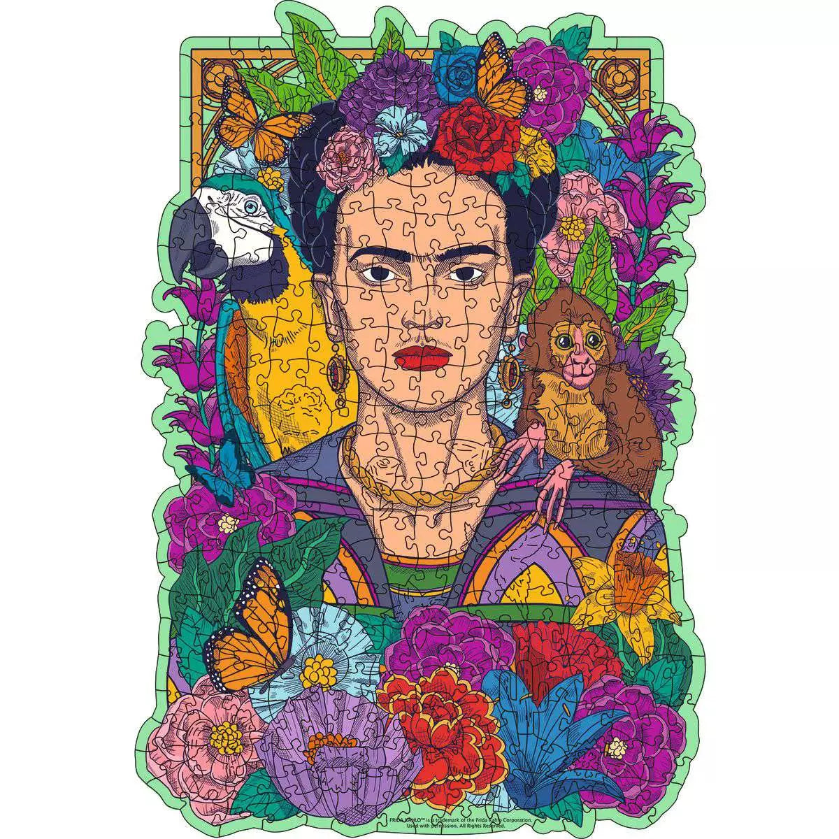 Wooden Puzzles: Frida Kahlo 300 Piece Puzzle