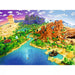 World of Minecraft 500 Piece Puzzle