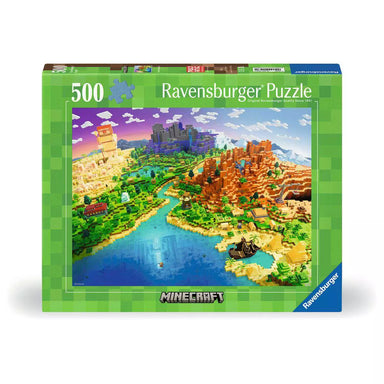 World of Minecraft 500 Piece Puzzle