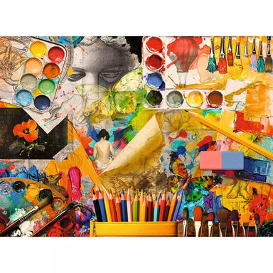 Art Studio 500 Piece Puzzle