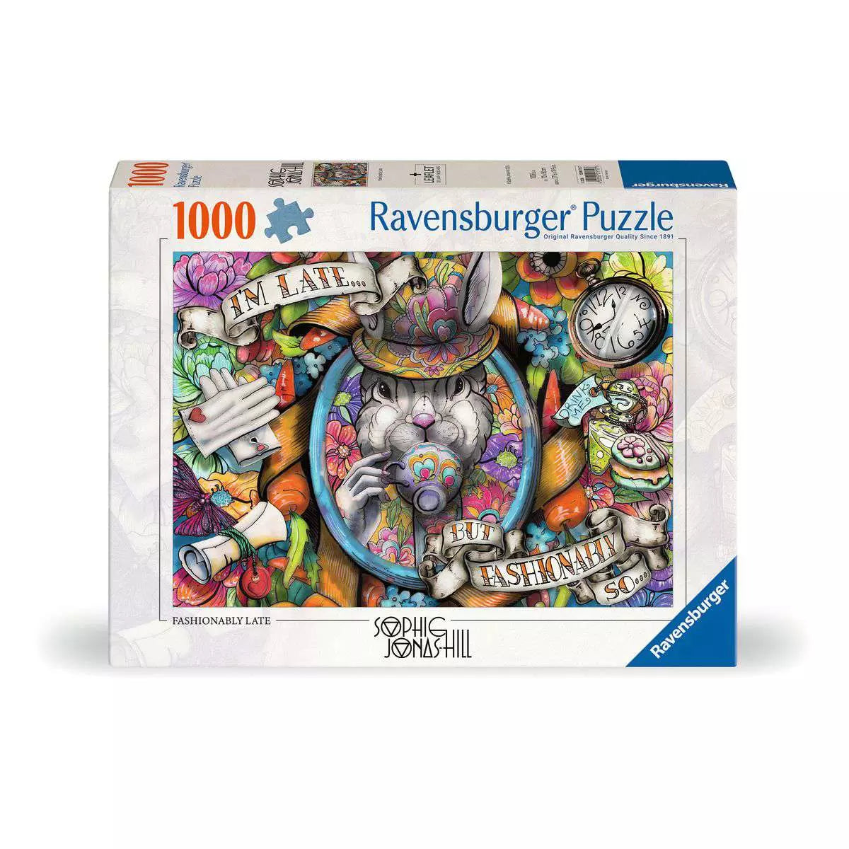 Fashionably Late 1000 Piece Puzzle