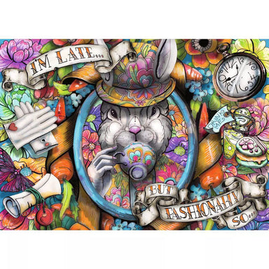 Fashionably Late 1000 Piece Puzzle