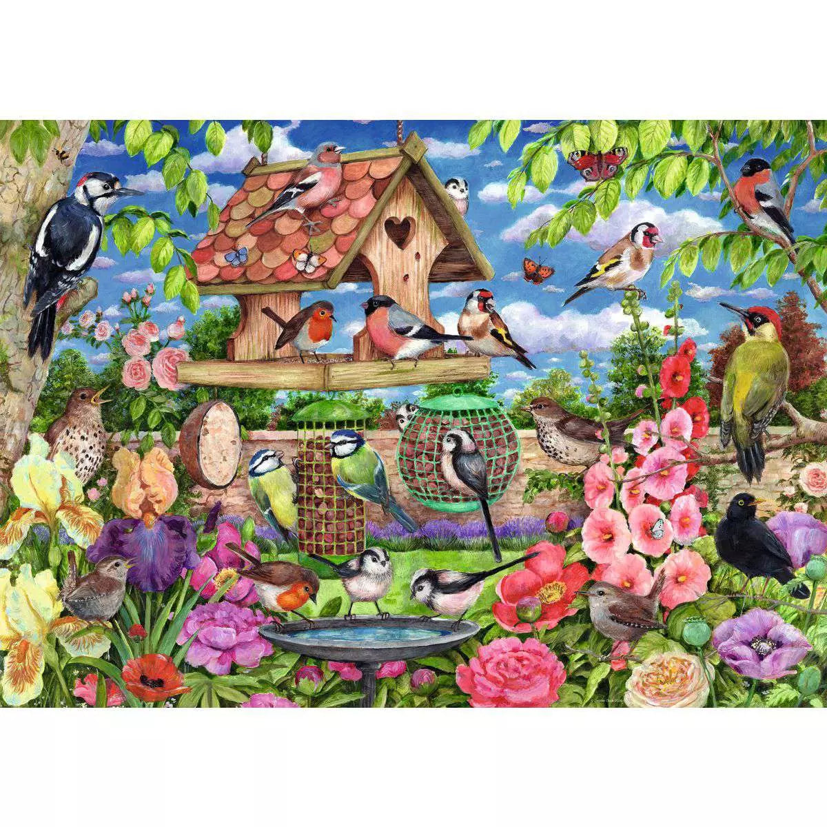 The Bird Table 1000 Piece Puzzle