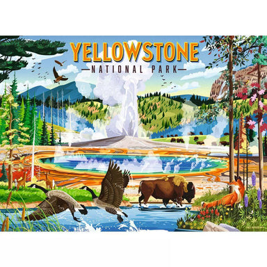 Yellowstone National Park 500 Piece Puzzle