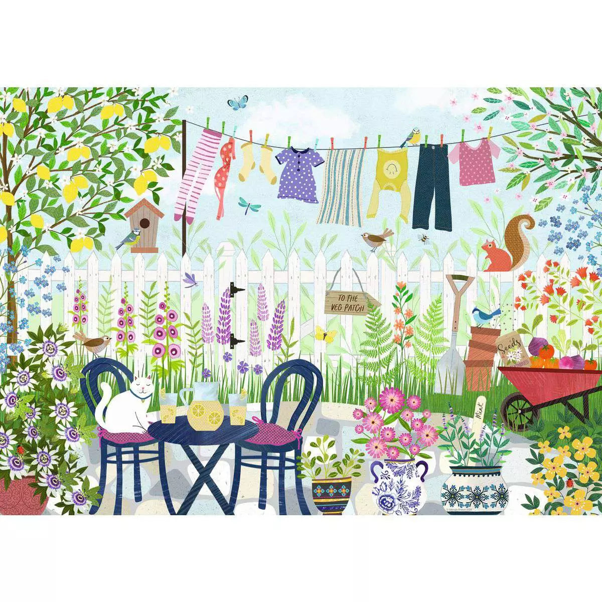 Summer Garden 1000 Piece Puzzle