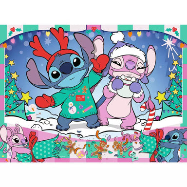 Disney Stitch Christmas 100 Piece Puzzle