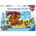 Bear Family Vacations 2x24 Piece Puzzles