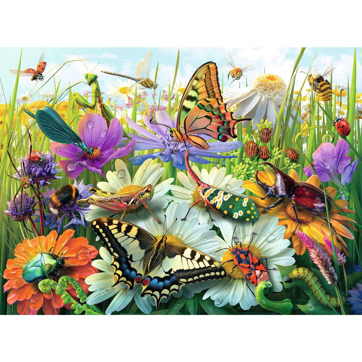 Wonderful World of Insects 100 Piece Puzzle