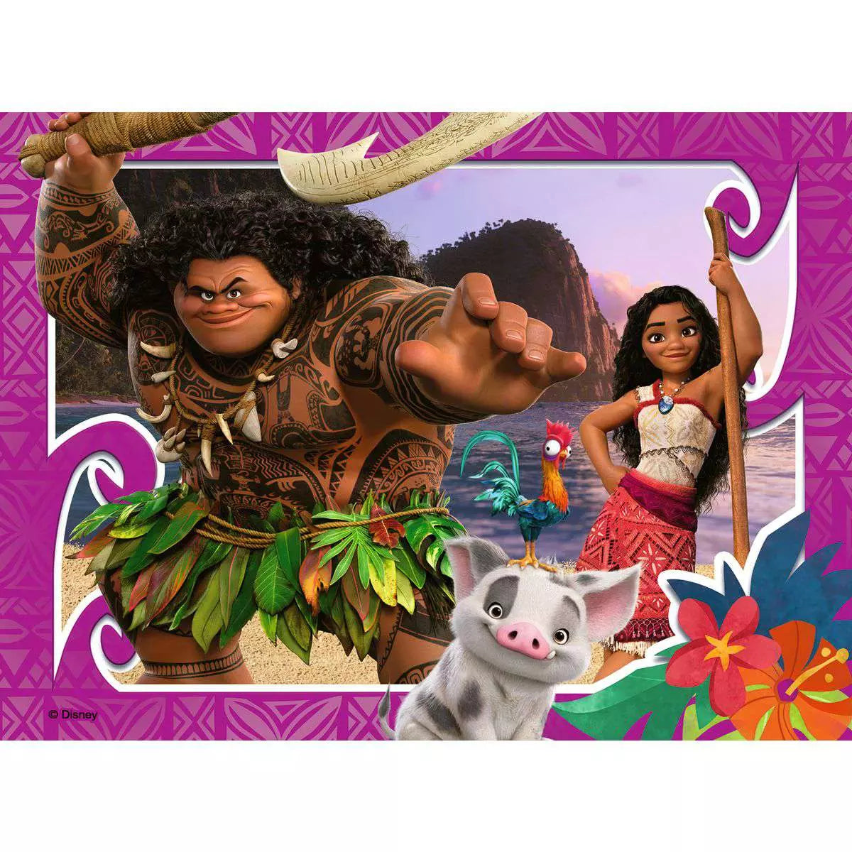 Disney Moana 2 - Multi Piece Puzzle 12, 16, 20, 24 Pieces
