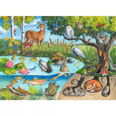 RAV Animals Above & Below 60 Piece Puzzle