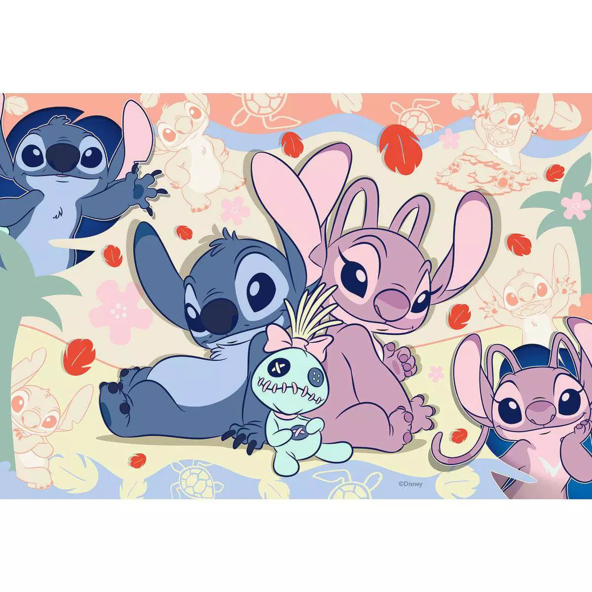 RAV Disney Stitch: Enjoy Some Time Together 35 Piece Puzzle