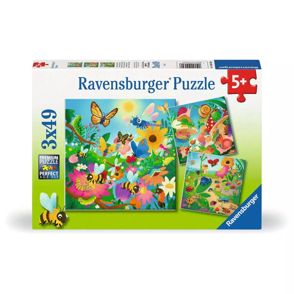 RAV Bugs, Bugs, Bugs 3x49 Piece Puzzles