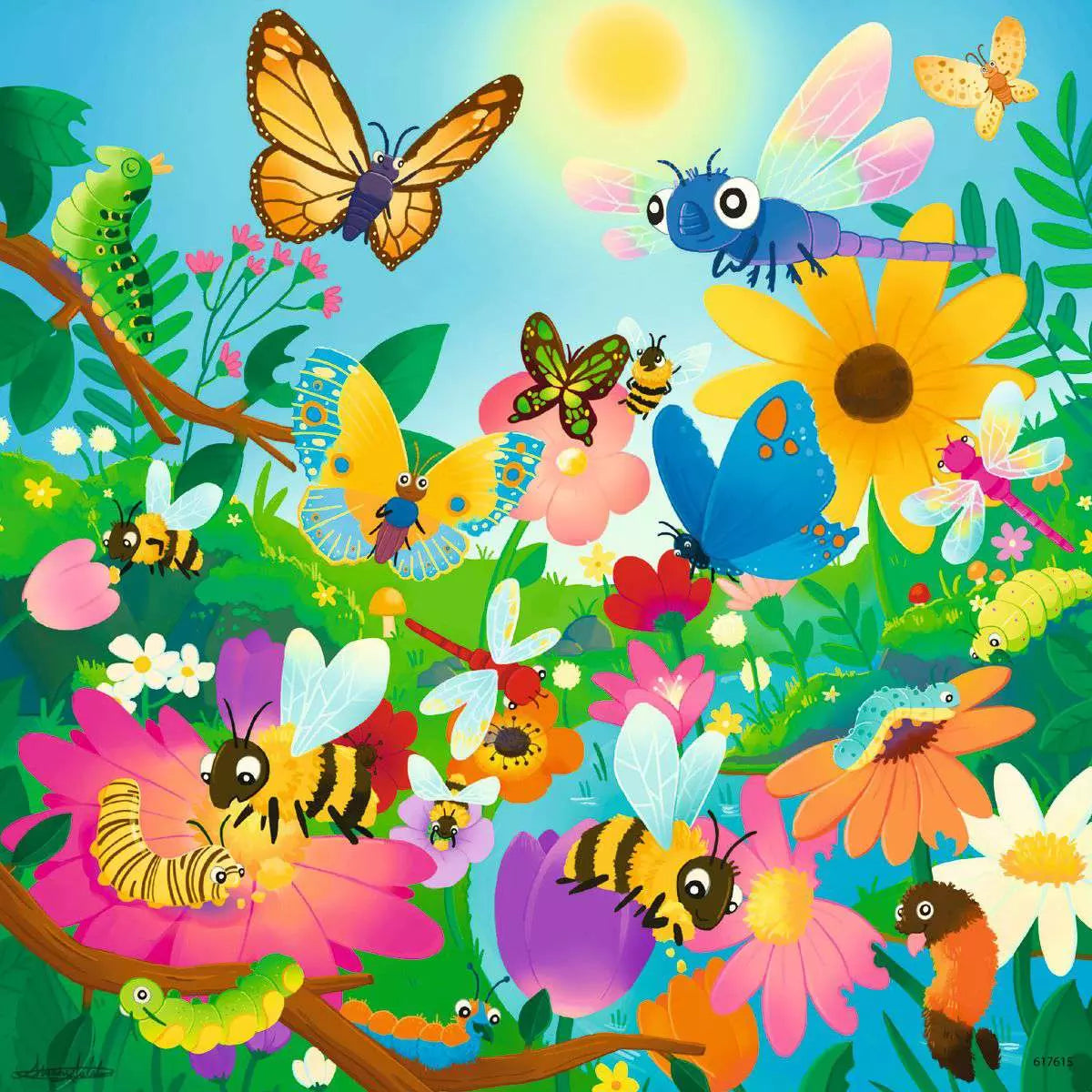 RAV Bugs, Bugs, Bugs 3x49 Piece Puzzles