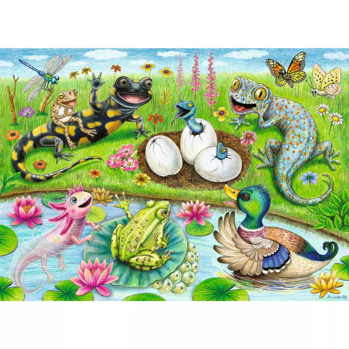 RAV Hello Hatchlings 60 Piece Puzzle