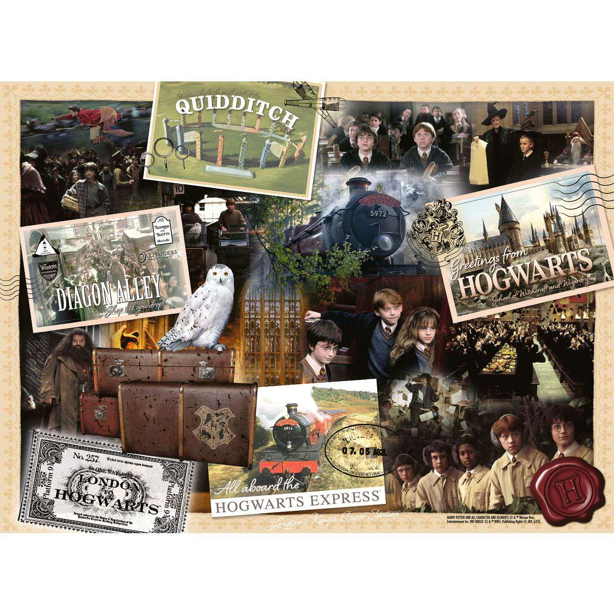 Harry Potter Back to Hogwarts 300 Piece Puzzle