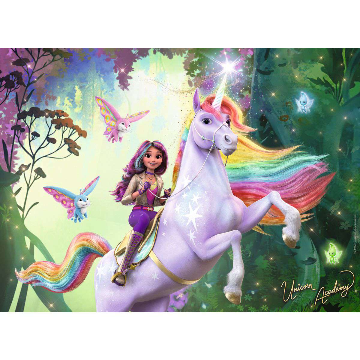 Unicorn Academy Sophia & Wildstar 100 Piece Puzzle